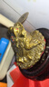缤越黄铜金蟾招財摆件铜金蟾蜍三足金蟾金蝉摆件客厅玄关摆件开业礼物 实拍图