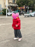 迷你巴拉儿童羽绒服男女童厚款保暖连帽棉服防风保暖羽绒外套【防水透湿】 中国红60648 【白鸭绒-1000+洁净度】 110 【充绒量40.9g】 实拍图