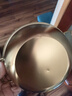 【韩剧同款】加厚不锈钢干锅海鲜锅火锅金色平底浅锅双耳锅泡面锅 单人款19cm【金色】双柄汤锅 实拍图