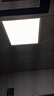 得焺平板灯600x600集成吊顶灯扣板灯格栅天花嵌入式面板灯工程办公室照明白光38-W 600*600 实拍图