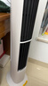 美的（Midea）【双向送风】定时塔扇/家用电风扇/大风力无叶风扇/轻音电扇/柔风落地扇/立式摇头小风扇 ZAJ09JX 实拍图