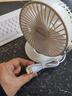 赛亿电风扇小风扇小台扇迷你USB手持便携电风扇小型学生宿舍床头办公室轻音桌面扇小型可车载风扇 实拍图