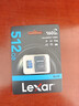 雷克沙（Lexar）512GB TF（MicroSD）存储卡 V30 A2 读160MB/s 游戏机平板行车监控录像内存卡 4K超清拍摄（BLUE） 实拍图