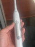 飞利浦（PHILIPS）声波电动牙刷钻石3系Pro生日礼物  情侣款送男生/女友深层清洁 皓月白 HX5272/03 实拍图