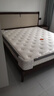 全友家居 新中式实木床头软包家用卧室双人大床和床垫组合1.8米x2米 实拍图