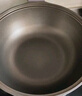 金嫂子（KSISE）有钛合金双色微压多功能炒锅做饭不粘锅烹饪厨房电磁炉煤气灶通用 紫米色+蒸笼+铲 32cm 实拍图