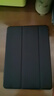 毕亚兹适用iPad Air2保护套 iPad6代苹果平板电脑9.7英寸保护后外壳 轻薄防摔智能休眠三折皮套PB13-黑色 实拍图