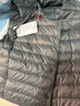 鸭鸭（YAYA）秋冬装反季轻薄羽绒服男马甲修身轻型保暖内胆马夹防寒轻便外套KX 灰色 M /170 实拍图