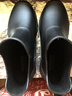 回力雨鞋短筒低帮套鞋男士雨靴防滑防水鞋钓鱼厨师鞋HXL3599 黑色  39 实拍图