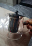 京东京造 茶壶 耐高温玻璃泡茶煮茶具飘逸杯电陶炉烧水壶650ml 实拍图