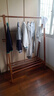 沐含玥实木衣架落地衣帽架卧室挂衣架可折叠挂衣服落地架挂衣服收纳架子 实拍图