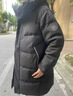 雪中飞秋冬东方简奢风时尚休闲舒适廓形男士“H”版型印花立领连帽羽绒 实拍图