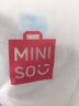 名创优品（MINISO）男士长袖t恤春夏季速干防晒半拉链立领打底衫上衣男款Z 浅灰 XL 实拍图