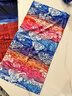 FREESCOPE 两条】户外运动魔术头巾骑行跑步冰丝脖套女防晒围脖男面罩面巾 七彩祥云（棉感聚酯款） 实拍图