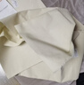 喜淘淘纯棉布料服装扎染白布设计立裁面料白坯布 1.55米宽厚款纯棉 实拍图