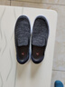 足力健老人鞋中老年轻便休闲散步鞋2431380J 男 黑色 41 实拍图