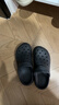 京东京造【抗菌洞洞鞋】凉鞋旅行沙滩两穿eva防臭凉拖鞋男士夜色黑40-41 实拍图