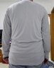 京东京造夏季运动长袖t恤男抗菌速干衣打底衫特级男士t恤衫 山岩灰 3XL 实拍图