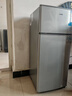 志高（CHIGO）小冰箱迷你小型家用冷藏冷冻两用宿舍出租房用双门办公室电冰箱节能省电 【一级能效】82L银色【全国联保丨节能省电】 实拍图