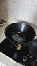 王源吉铁锅炒锅铸铁锅双耳苏锅王老式家用圆底无涂层龟纹大肚炒锅36cm 实拍图