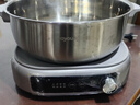 九阳（Joyoung）0涂层IH秒涮电火锅火锅专用锅电锅家用4-8人分体式可拆洗多功能电蒸锅不锈钢电煮锅6L火锅锅GN12 实拍图