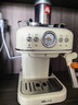 小熊（Bear）咖啡机 家用小型半自动意式 胶囊可用冷热双萃20Bar泵压 压力计 自动打奶泡 小白咖E12S7 实拍图