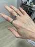 BJYL免费刻字男士戒指男潮流简约小众食指环男开口可调节单身尾戒礼物 【主图热销款】自律单戒 实拍图