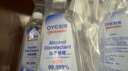 欧洁75%消毒酒精喷雾500ml*5瓶 皮肤物品清洁杀菌消毒液喷雾 免洗速干 实拍图
