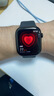 Apple/苹果 Watch S11 智能手表GPS+蜂窝款46毫米亮黑色铝金属表壳黑色运动型表带S/M MFD94CH/B 实拍图
