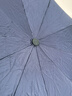 天堂 防紫外线晴雨伞三折 太阳伞黑胶折叠三折晴雨伞 黛蓝 实拍图
