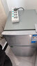 华宝小冰箱小型家用出租房用冷藏冷冻两用一级能效节能省电迷你宿舍寝室办公室二门电冰箱 【净化去味 一级能效】58L银色【全国联保】 实拍图