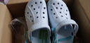 CROCS卡骆驰洞洞鞋贝雅洞洞鞋轻便运动鞋耐磨一脚蹬拖鞋休闲鞋|10126 白-100(含智必星) 37 /38(230mm) 实拍图