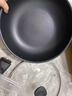 爱仕达（ASD）炒锅不粘锅炒菜锅平底煎炒锅家用炊具28cm燃气电磁炉通用WG8328E 实拍图