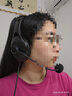 漫步者（EDIFIER）【符合国测要求】USB K810 头戴式电脑笔记本有线耳机 游戏耳机 在线教育听力对话耳麦 黑色 实拍图