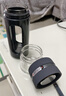 富光玻璃杯 高硼硅泡茶杯子 茶水分离杯 商务办公便携塑玻水杯男女士 实拍图