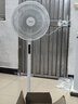 美的（Midea）【飓风节能】七叶柔风立式电风扇/家用轻音落地扇/台式小型风扇/大风力遥控定时摇头风扇 SAH35BSJ 实拍图