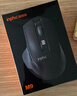 英菲克（INPHIC）M9 无线鼠标可充电轻音办公人体工学电脑台式笔记本2.4G通用便携Typec 灰【可视电量】 实拍图