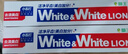 狮王(lion)Whitewhite进口美白牙膏荷兰薄荷150g×3大白管金榜 实拍图