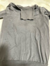 无印良品（MUJI）女式 天竺 可水洗高领毛衣 长袖针织衫 BAG05A1A 黑色 M 160/84A 实拍图