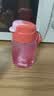 特百惠（Tupperware）CC企鹅350ML塑料杯夏季男女学生儿童水杯子便携带吸管 甜蜜粉 实拍图