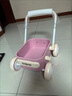 kidpop宝宝学步车可调速婴儿多功能手推车防侧翻助步车周岁礼物 奶盖白 实拍图