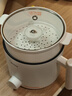 美的（Midea）电煮锅 宿舍小电锅 电蒸锅 学生寝室一体泡面小火锅电煮锅 多功能锅 电热锅 XZE1613 配蒸笼 1.7L 实拍图