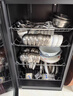 康宝（Canbo）消毒柜家用 不锈钢小型立式二星高温奶瓶碗筷双门90L四层收纳消毒碗柜【政府补贴】XDZ90-D1 实拍图