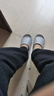 拖鞋女EVA拖鞋男软底一字拖男沙滩鞋男居家外穿凉拖男凉拖鞋男士 灰色 42-43 实拍图