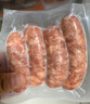 喜旺羊肚菌大块肉烤肠200g纯猪肉肠香肠早餐火腿肠烧烤食材 实拍图