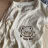 贝瑞加（Babyprints）宝宝连体衣纯棉婴儿衣服长袖爬服秋冬贴身哈衣四季内衣 小熊80 实拍图