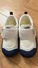 牧童幼儿园鞋春秋款室内鞋男童防撞学步鞋女宝宝小白鞋 海军蓝27 实拍图