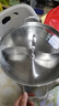 美厨（MAXCOOK）304不锈钢鸳鸯火锅 30cm三层钢 带盖 燃气电磁炉通用 MCT2041 实拍图