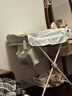 babycare尿布台多功能可折叠新生儿护理台抚触洗澡便携婴儿床-温特绿 实拍图