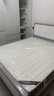 首年全实木床轻奢床现代简约主卧双人床白色高箱储物婚床卧室家具 静音床+床头柜*1+天丝乳胶床垫 1.8米*2米框架款 实拍图